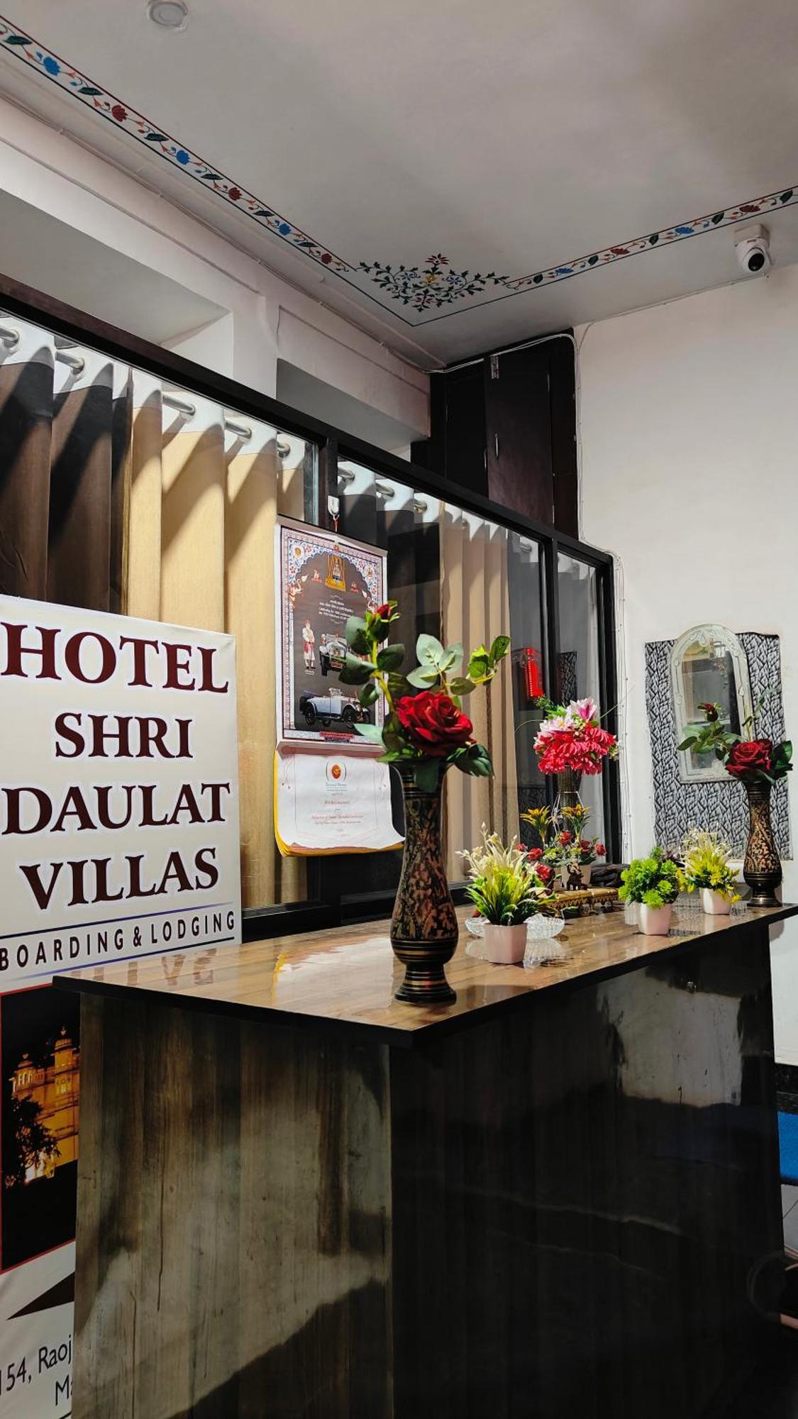 Shri Daulat Villas Udaipur Ngoại thất bức ảnh